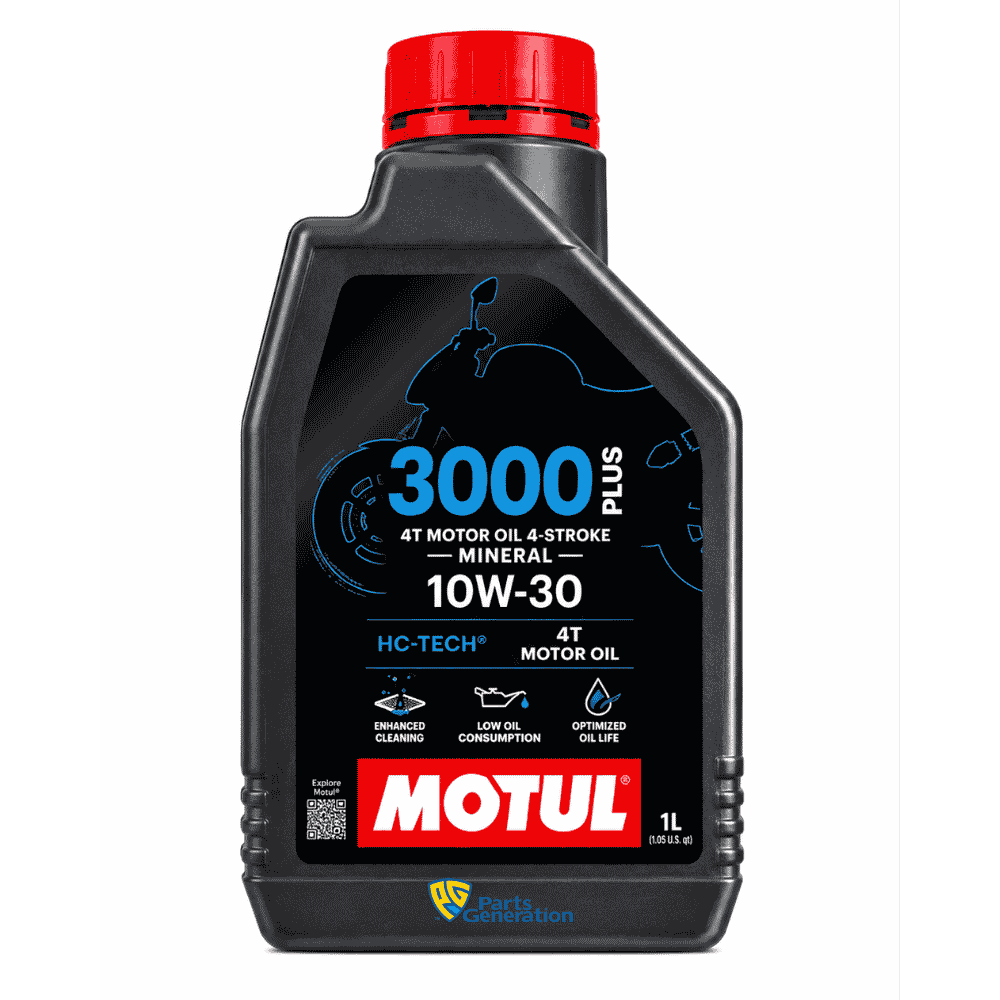 MOTUL 3000 4T PLUS 10W-30 MINERAL 1L